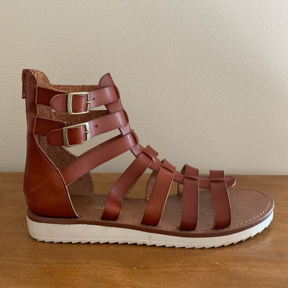 High Ankle Strappy Sandal